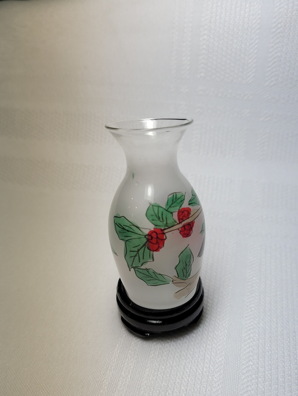 Miniature Reverse Painted Vase - Picture 3 of 7